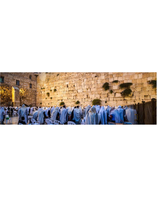Cadres Kotel Hommes Talith en toile